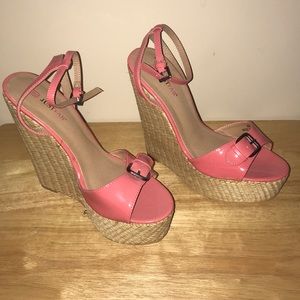 Pink Sandal Wedge